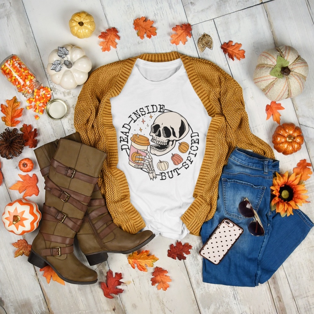 Dead Inside But Spiced Women's T-Shirt